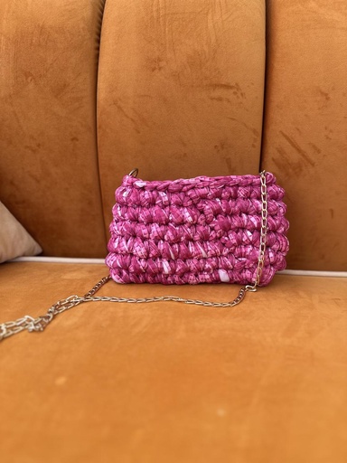 pink shoulder bag