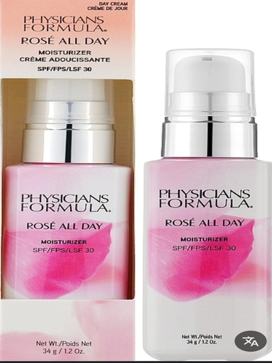 Daily moisturizer and SPF 30 protection.