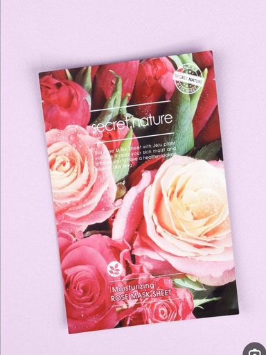 Secret Nature's moisturizing face moisturizing face mask