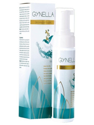 Gentle foaming lotion for the intimate area in women
