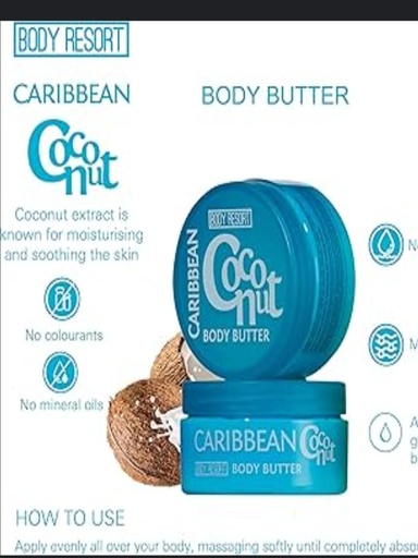 Caribbean Coconut-Flavored Body Butter