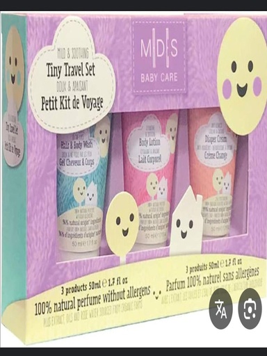 Three Baby Care Products