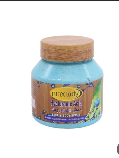 Maxlady Hyaluronic Acid Face & Body Scrub