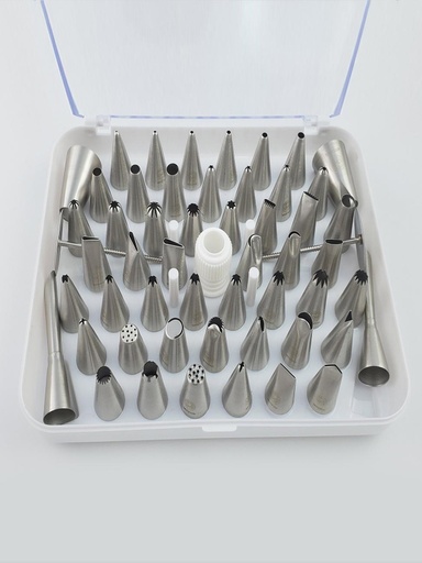 Cake Decorating and Piping Tips Nozzle Set of 52 pcs