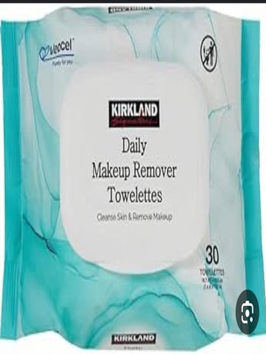 Kirkland Signature makeup removal wipes