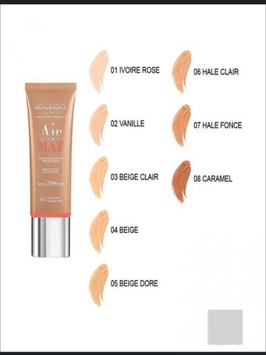 04 BEIGE Bourjois Air Mat Foundation