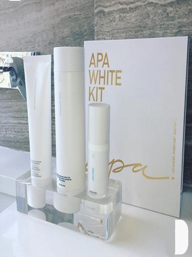 APA White Kit: A comprehensive set for whiter and brighter teeth