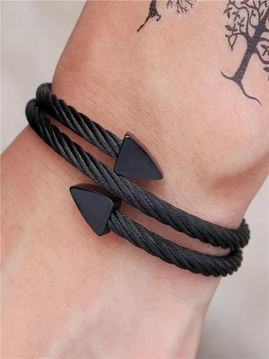 Men's Luxury Multi-layer Titanium Arrow Bracelet - 501
