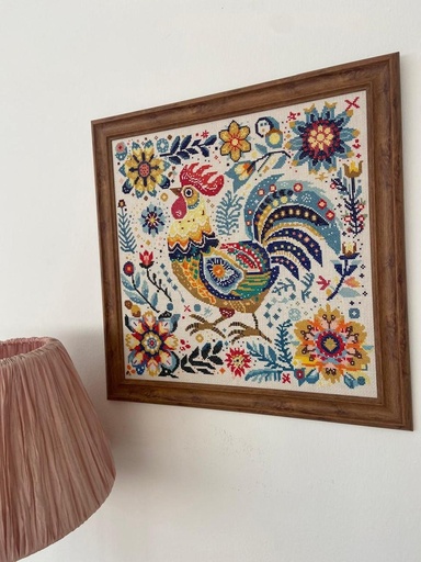 Scandinavian Folk Art Rooster