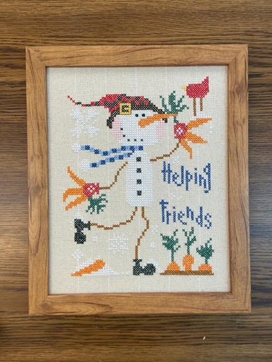 Helping Friends" Snowman"
