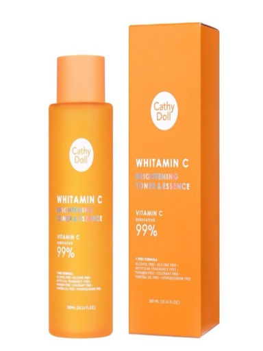 Cathy Doll Whitamin C Brightening Toner & Essence – 99% Vitamin C
