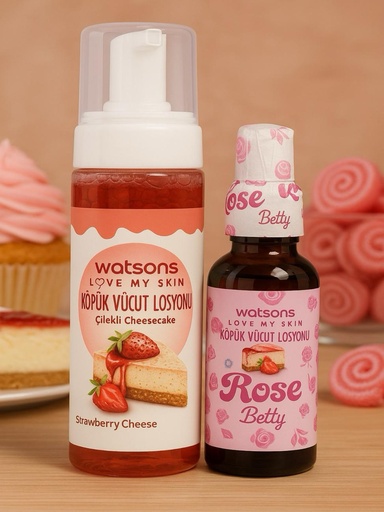 Watsons Intimate Care Set – Strawberry Cheesecake Cleanser & Serum