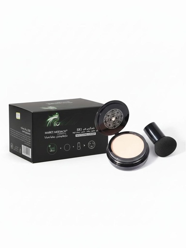 كريم الأساس ماركت ميكياش كوشن CC كريم 5×1 – درجة 102 طبيعي
