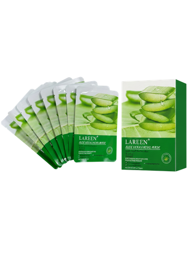 Aloe Vera Facial Mask - 25ML x 10 PCS