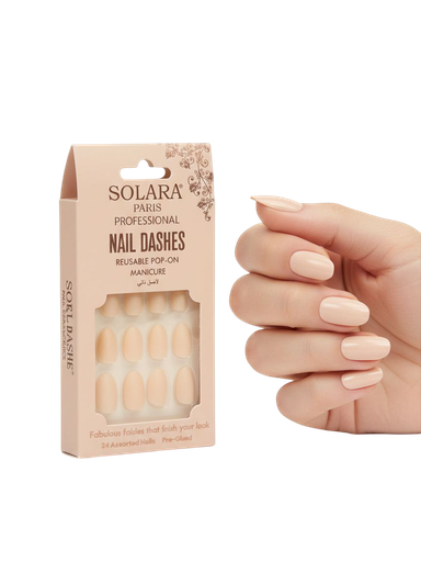 SOLARA PARIS Professional Nail Dashes – 24 Pieces