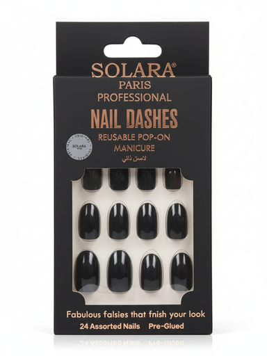 SOLARA PARIS Professional Nail Dashes – 24 Pieces
