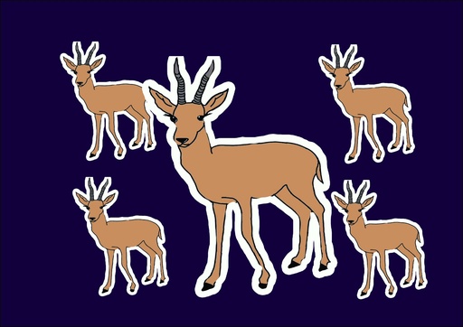 Deer Sticker